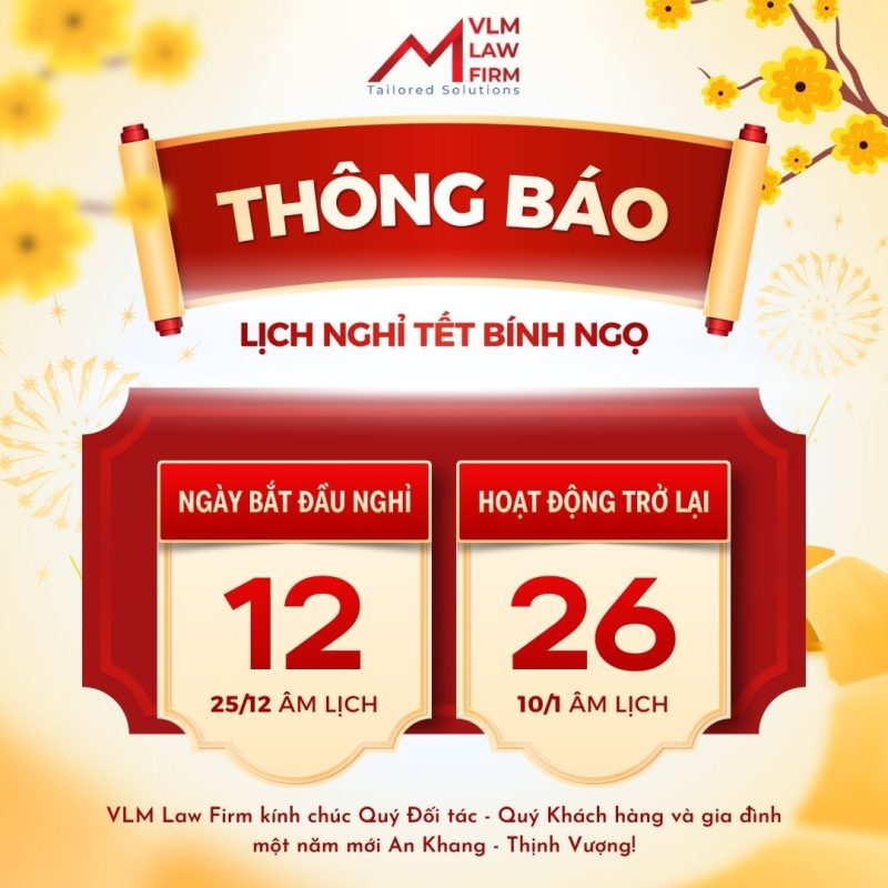 Thông báo Lịch Nghỉ Tết Bính Ngọ